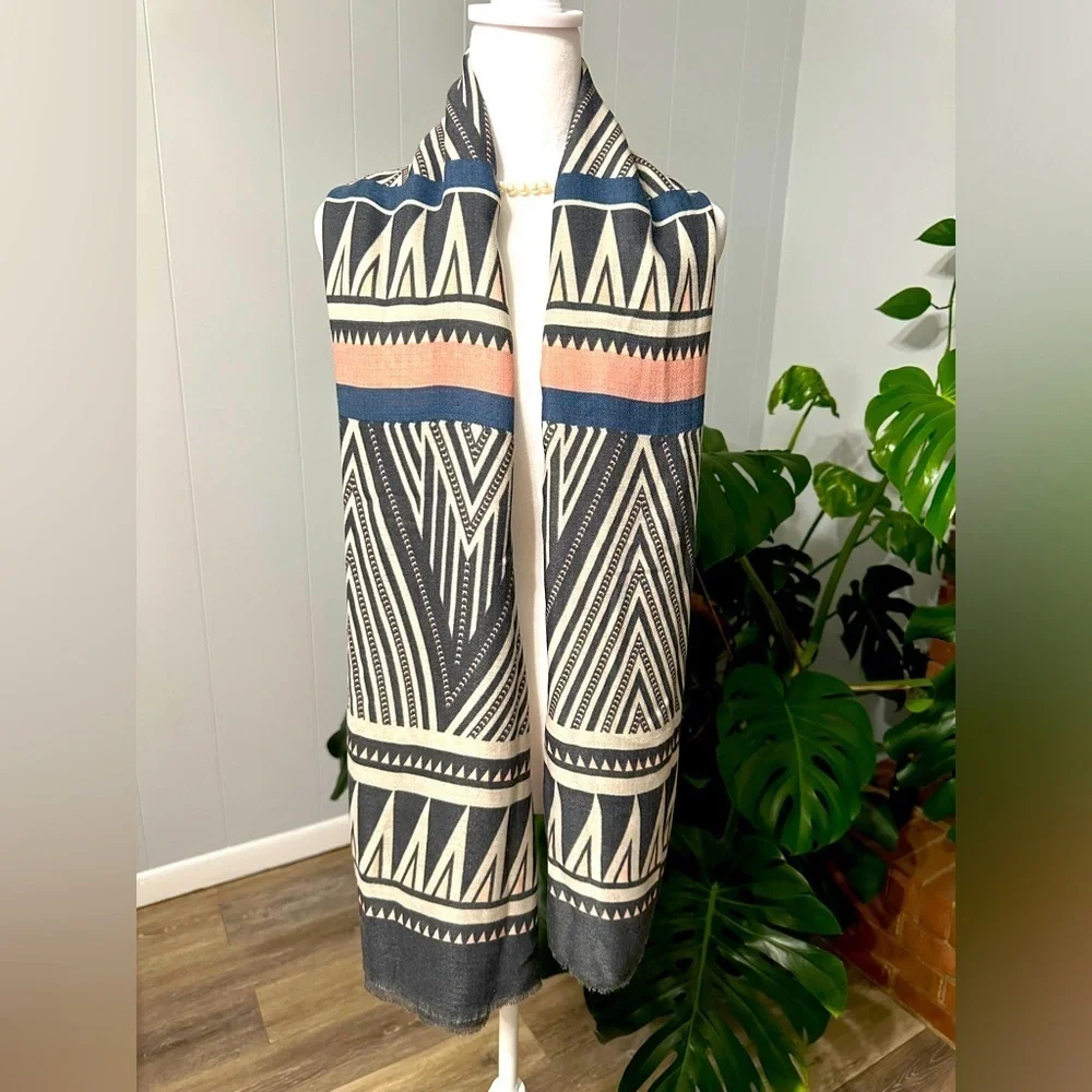 🛍️80% Viscose 20% Cotton large Scarf 68 X 37